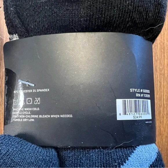 Women's Athletic Socks - Black, White, Gray - Picture 5 of 7